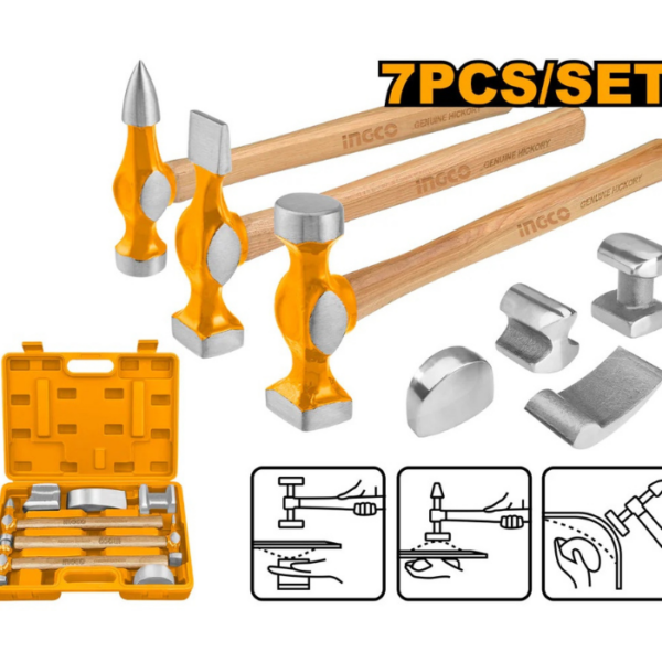 Auto Body Hammer Set INGCO