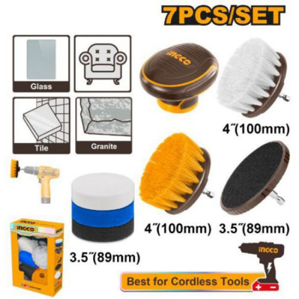 Drill Cleaning Brush Set INGCO