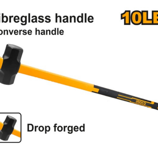 Sledge Hammer Fiberglass Handle INGCO