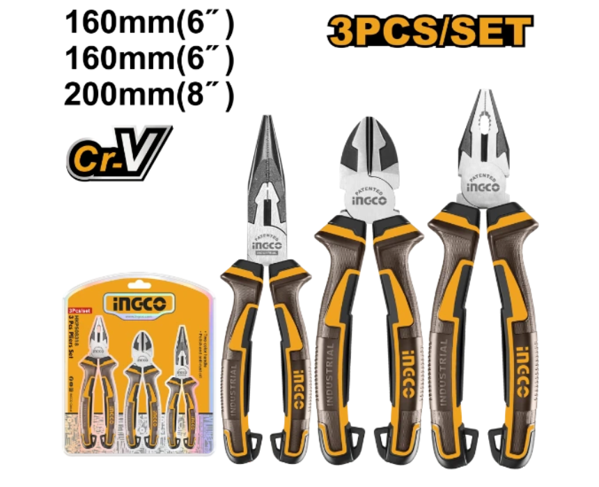 Untitled design (22) Pliers Set INGCO - Image 1