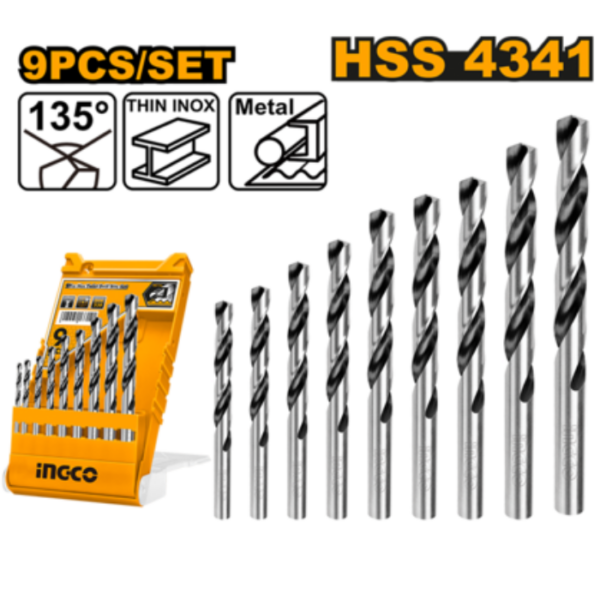 Twist Drill Bit Set INGCO