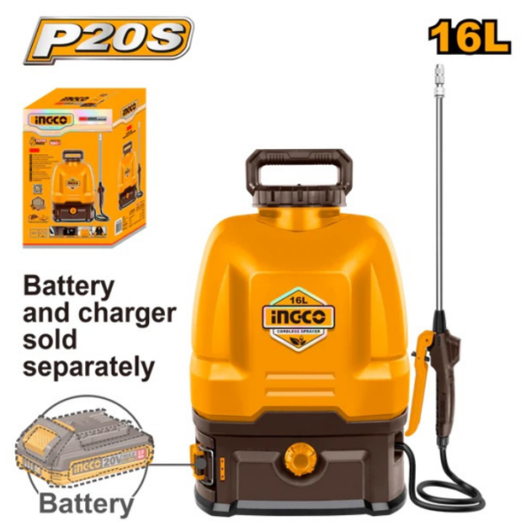 Cordless Backpack Sprayer INGCO