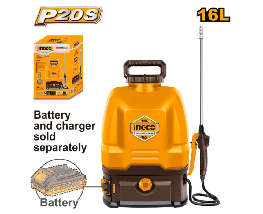 Untitled design (28) Cordless Backpack Sprayer INGCO - Image 1