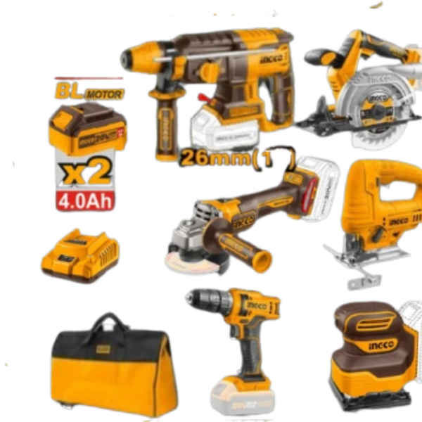 Cordless Tool Combo Set INGCO