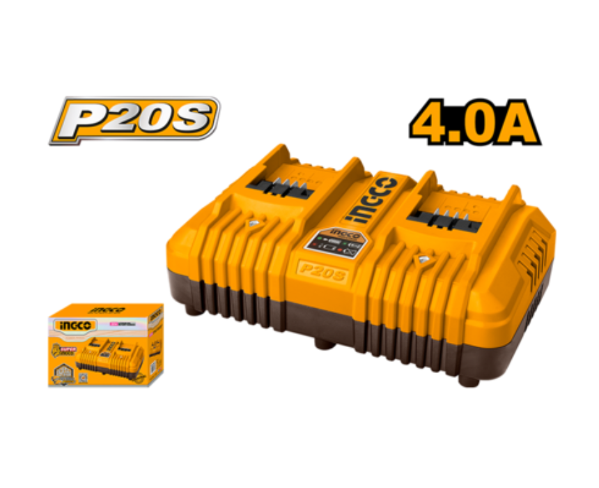 Untitled design (31) Dual Battery Charger INGCO - Image 1