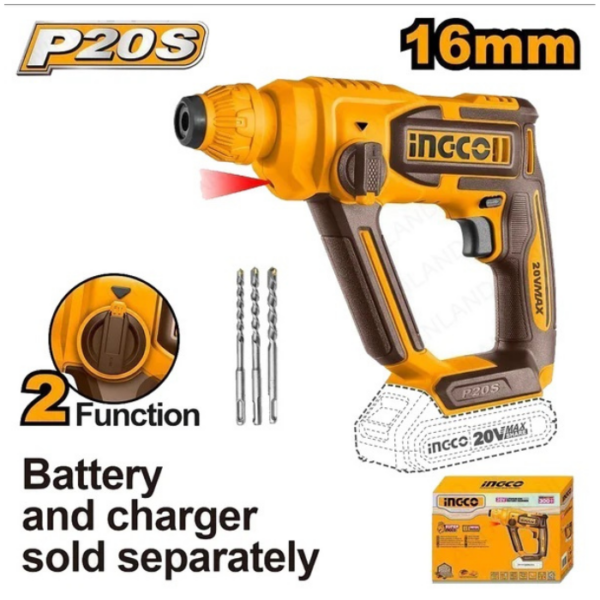 Cordless Rotary Hammer INGCO