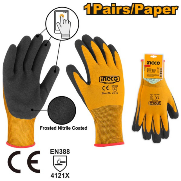 Touch Screen Safety Work Gloves INGCO
