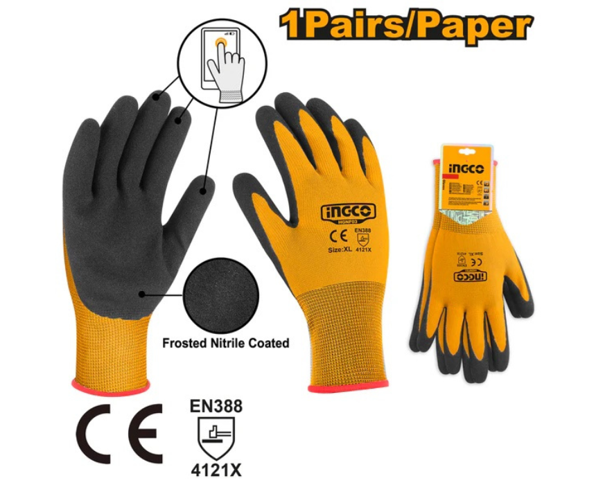 Untitled design (35) Touch Screen Safety Work Gloves INGCO - Image 1