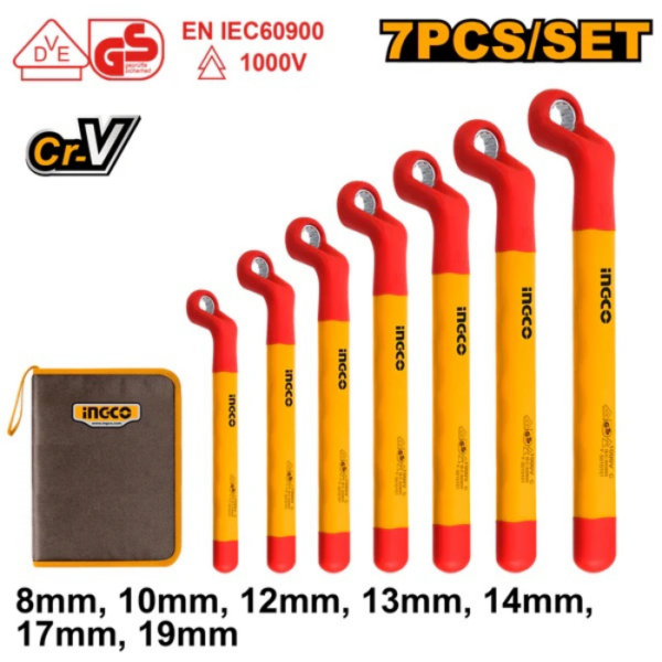 Insulated Ring Wrench Set INGCO