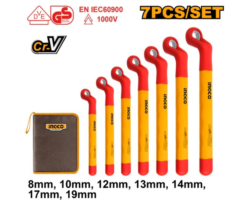 Untitled design (44) Insulated Ring Wrench Set INGCO - Image 1