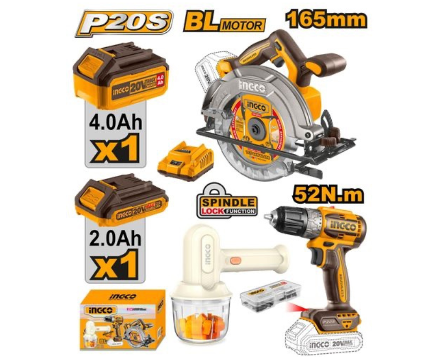 Untitled design (51) Cordless Power Tool Kit INGCO - Image 1
