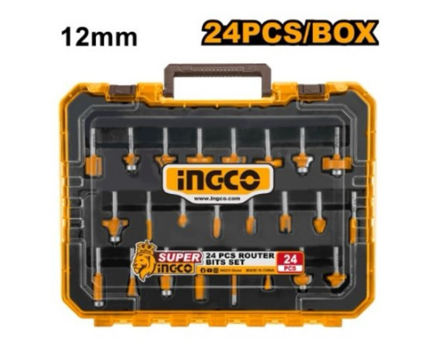 Untitled design (61) Router Bits Set INGCO - Image 1