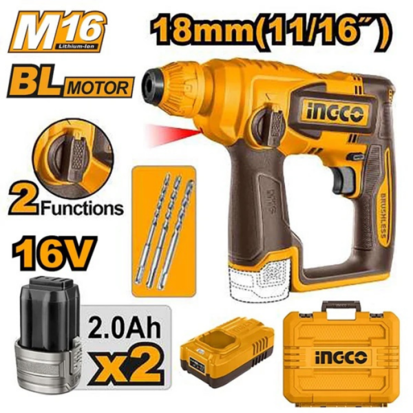 Cordless Rotary Hammer INGCO
