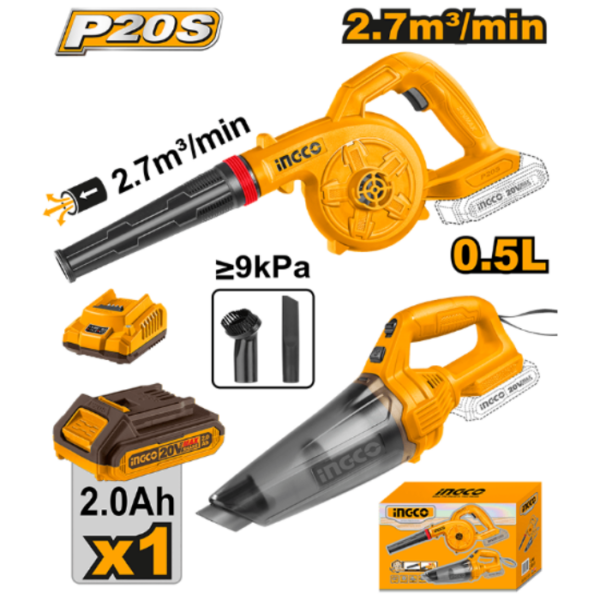 Cordless Blower Vacuum Combo