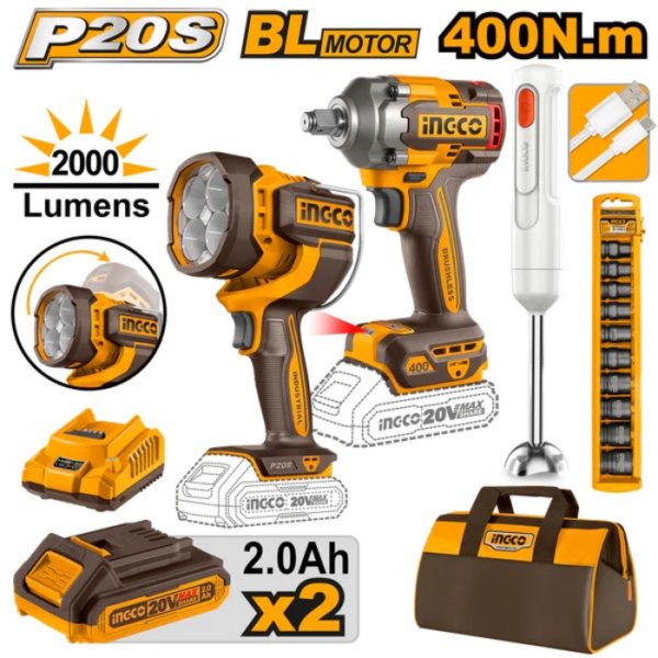 Cordless Combo Kit 20V INGCO