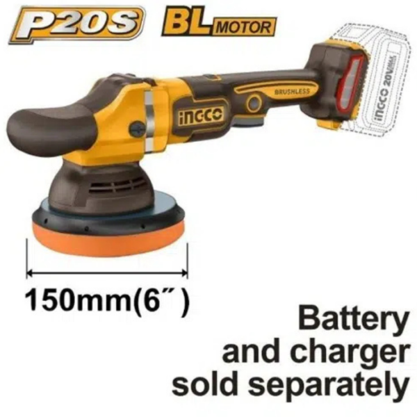 Brushless Cordless Polisher INGCO