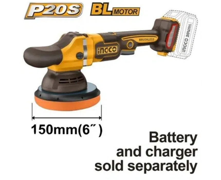 Untitled design (66) Brushless Cordless Polisher INGCO - Image 1