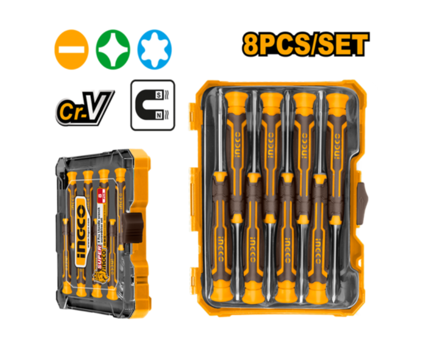 Untitled design (68) Precision Screwdriver Set INGCO - Image 1