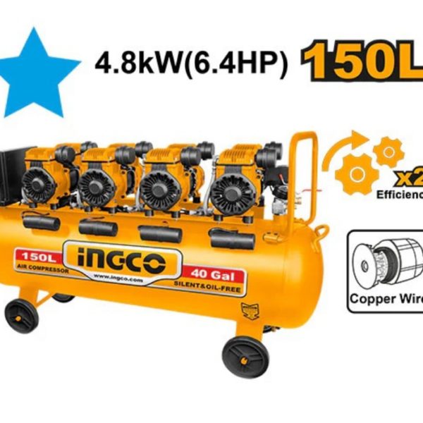 Oil Free Air Compressor INGCO