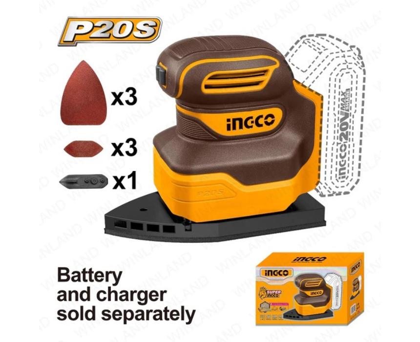 Untitled design (7) Cordless Palm Sander INGCO - Image 1