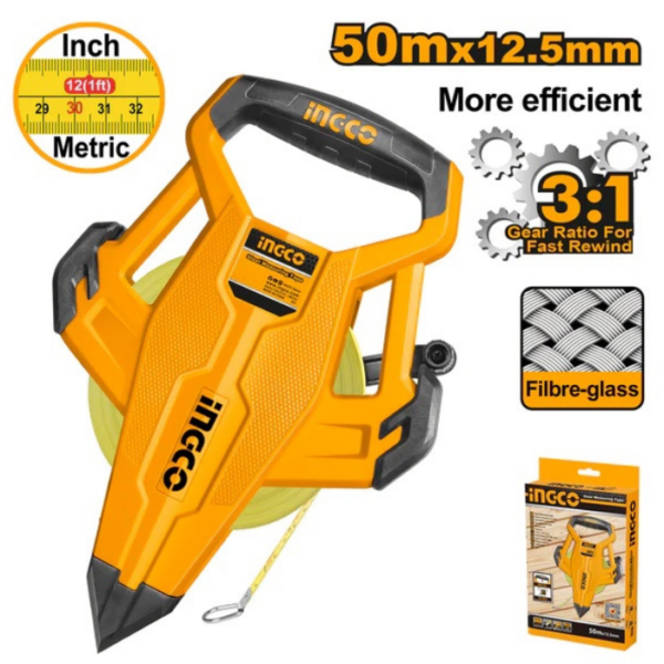 Open Reel Tape Measure INGCO
