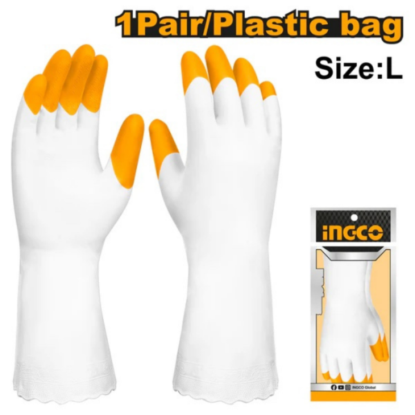 Long PVC Safety Gloves INGCO
