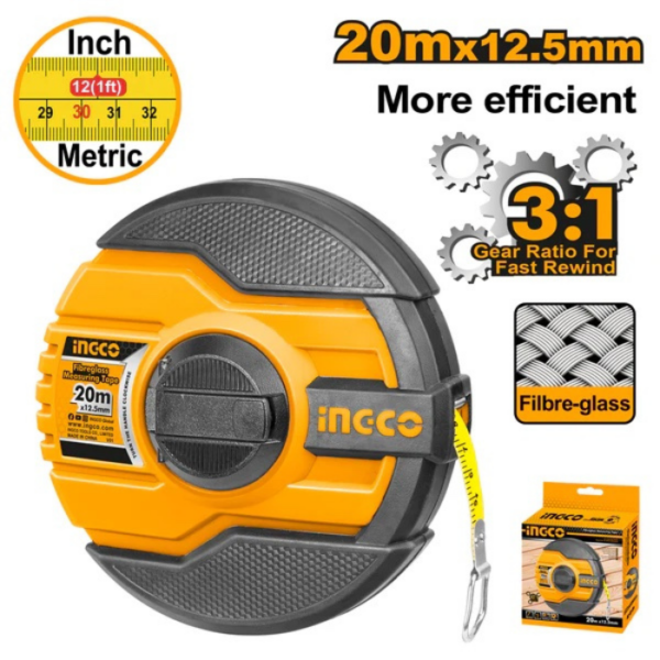 Fibreglass Measuring Tape INGCO