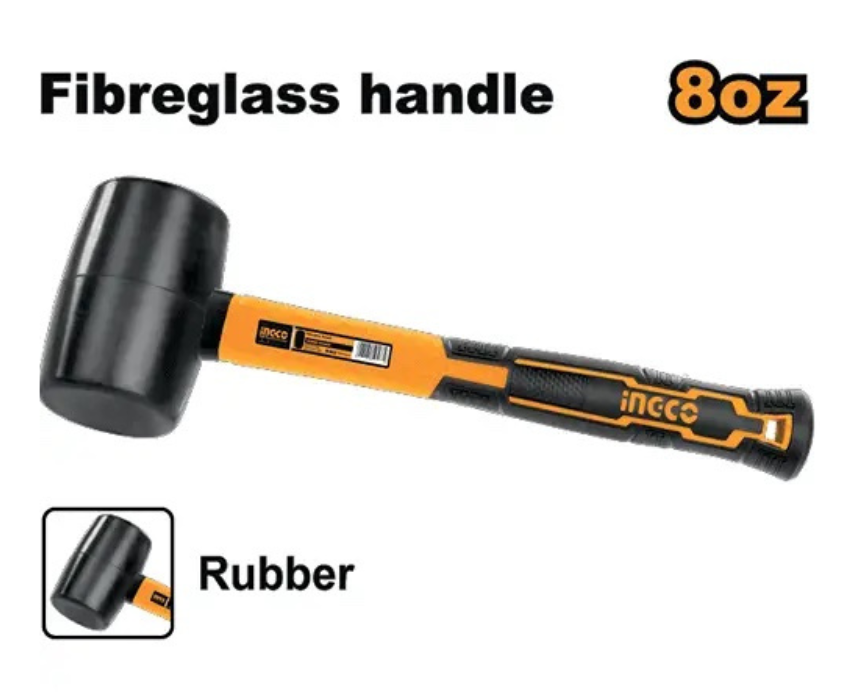 Untitled design (79) Rubber Mallet Hammer INGCO - Image 1