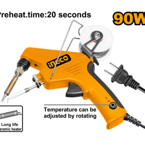 Adjustable Temperature Soldering Gun INGCO