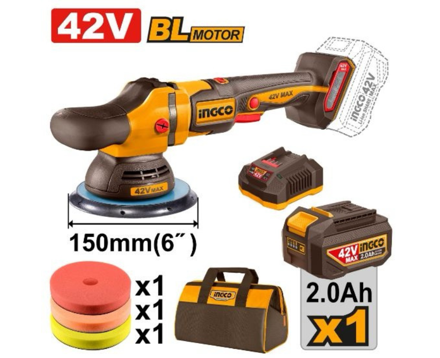 Untitled design (82) Cordless Polisher INGCO - Image 1
