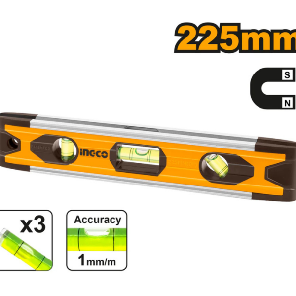 Mini Spirit Level Magnetic INGCO