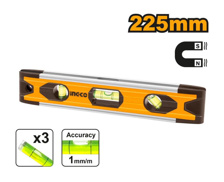 Untitled design (85) Mini Spirit Level Magnetic INGCO - Image 1