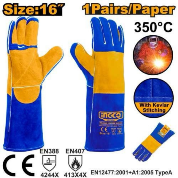 Welding Gloves Heat Resistant INGCO