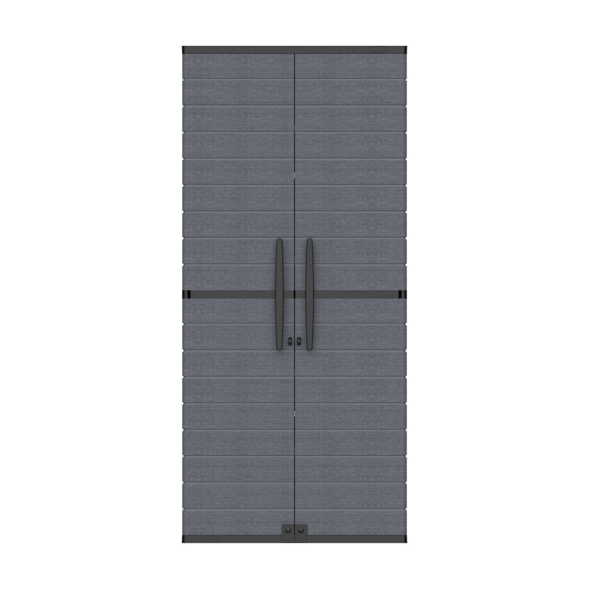 VCT_1 Duramax Cedargrain Plastic Vertical Storage Cabinet Grey