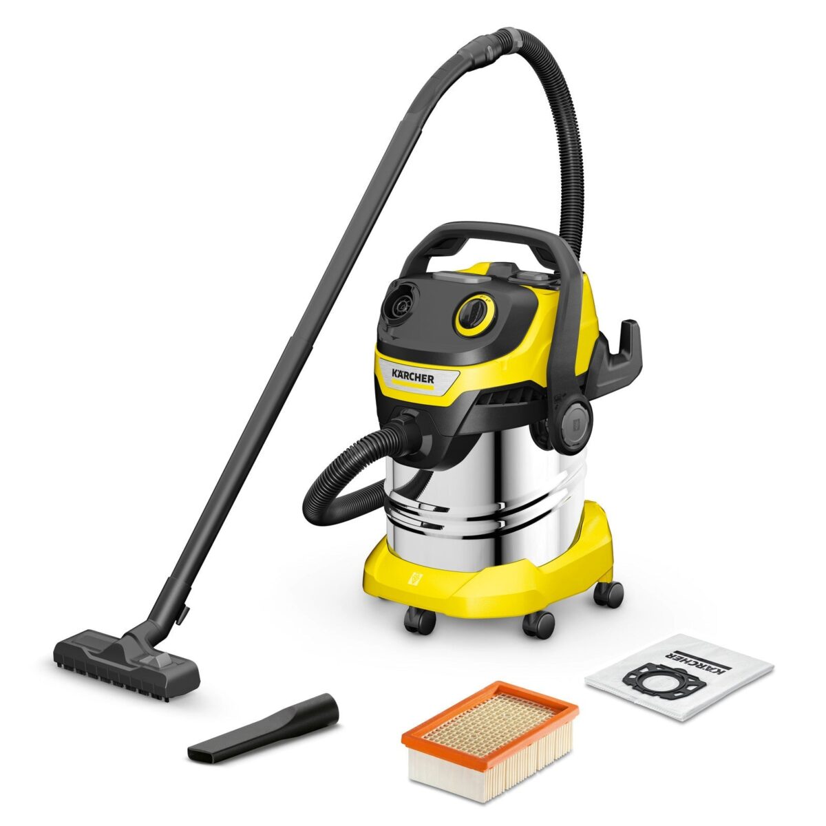 WetanddryvacuumcleanerWD5 WD 5 V-25/5/22 Wet & Dry Vacuum Cleaner 1200W 25L