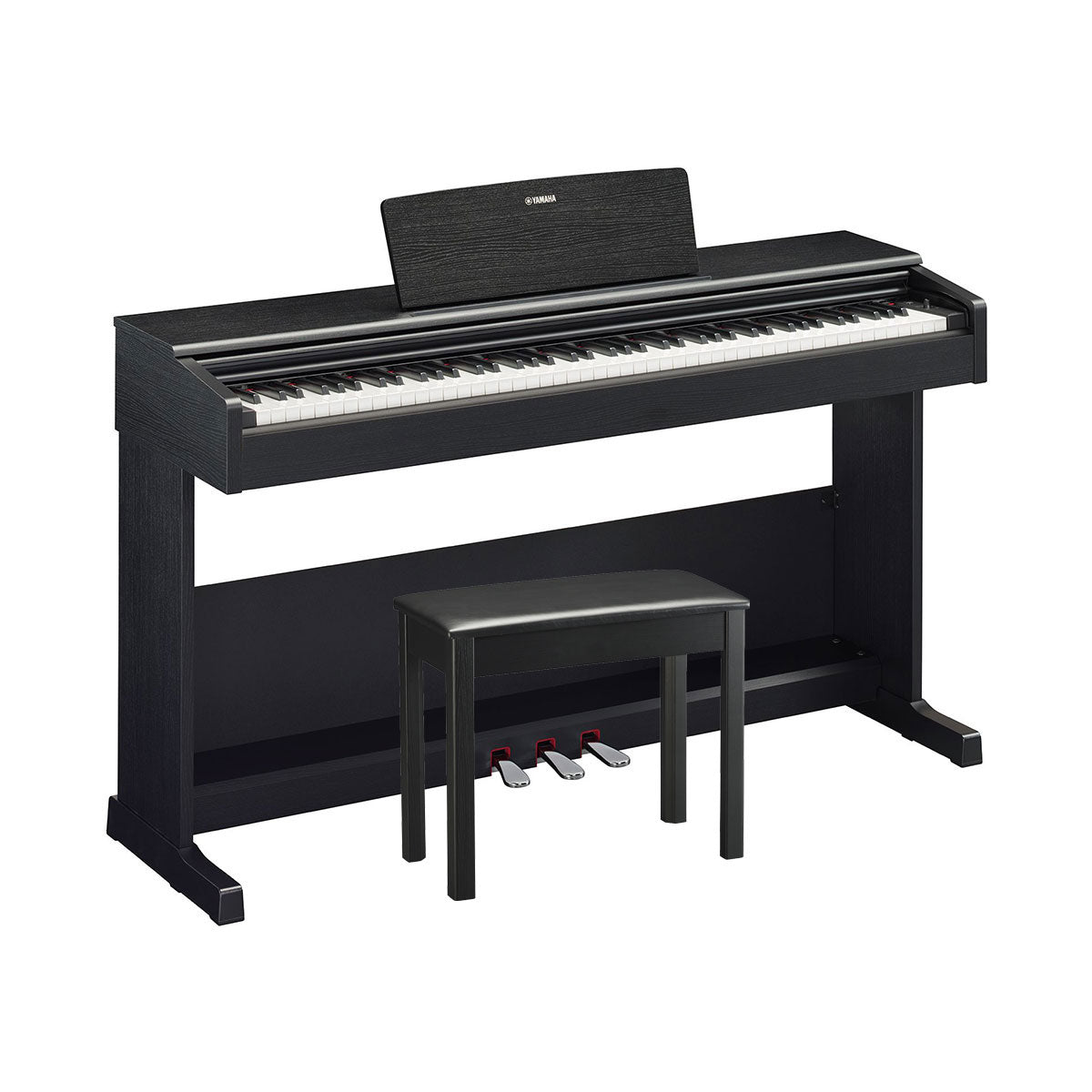 Yamaha-YDP-145-Black-with-bench Yamaha YDP-145 Arius Digital Piano