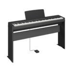 Yamaha P-145 Portable Digital Piano with Wooden Stand
