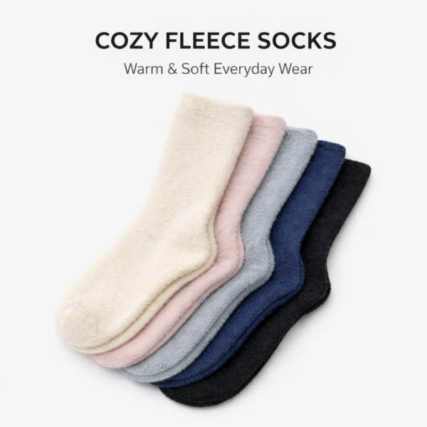 A. Cozy Fleece Socks