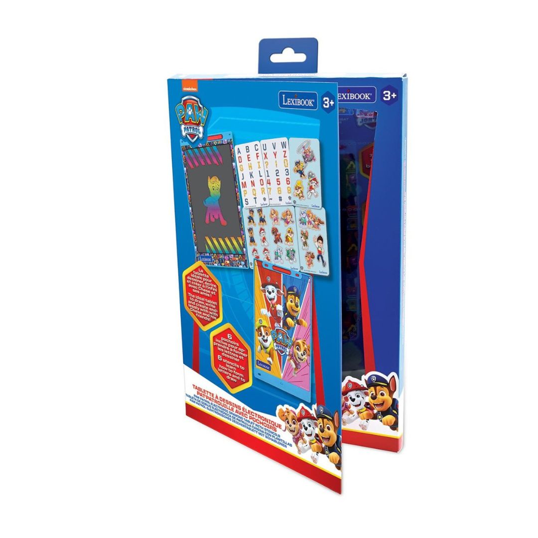addo_in_color_77ec18ad-67a1-4548-ac34-7447afdbb2d0 Paw Patrol Learning Drawing E-ink Tablet with Stencils
