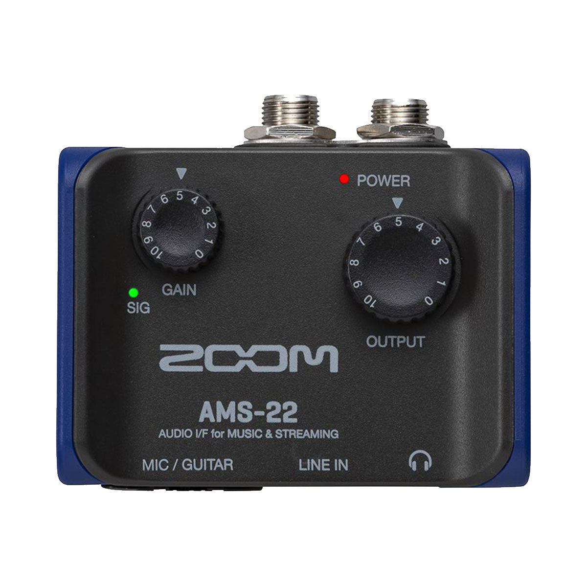 ams-22-1 Zoom AMS-22 2-Channel Audio Interface for Music & Streaming