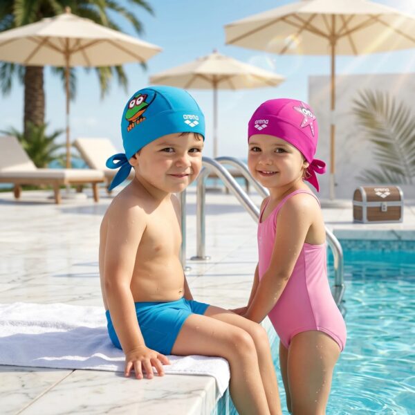 Arena Kids Swim Pirate Cap With UV Protection Age 2-5 Years