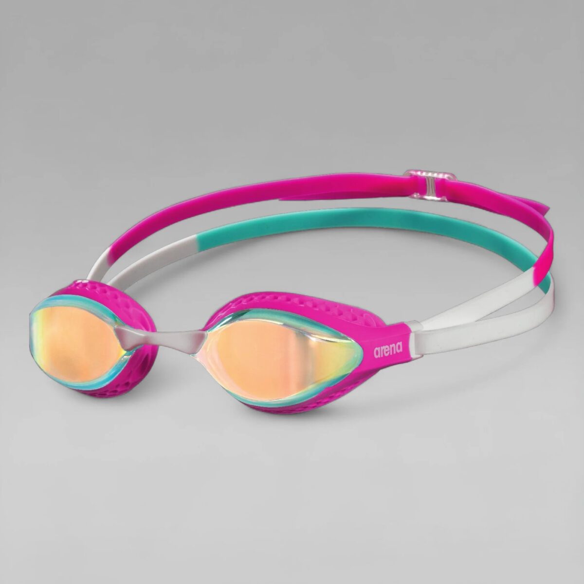 Arena Unisex Racing Swim Goggles Air Speed Mirror Fina Approved - Image 