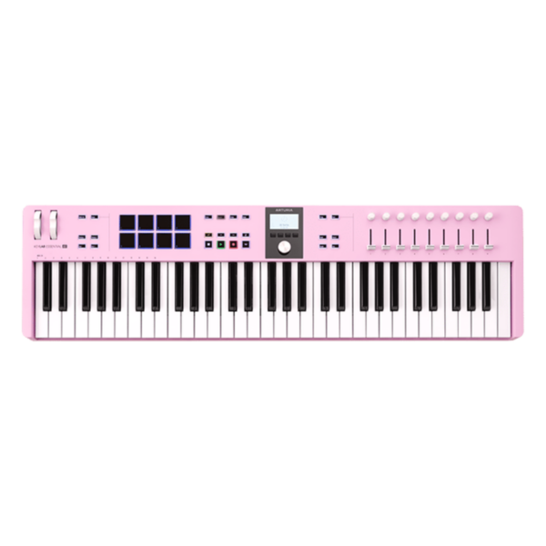Arturia KeyLab Essential 61 MK3, Rose Quartz