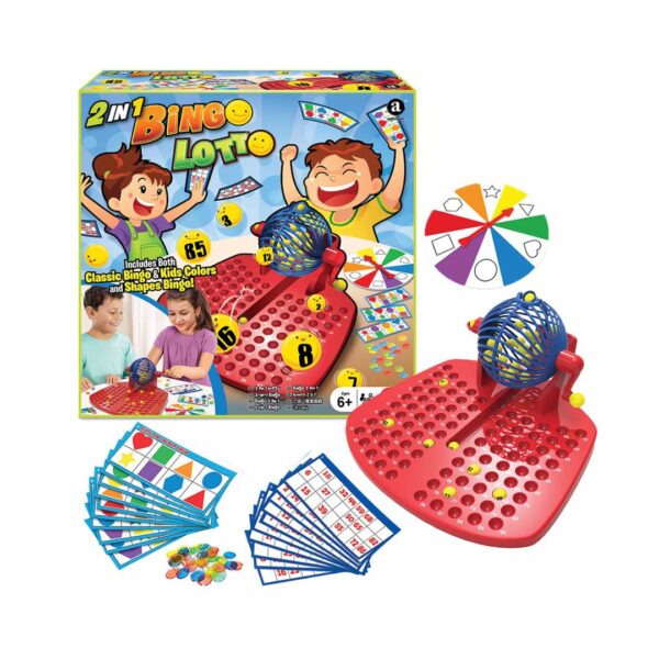 Ambassador 2-in-1 Bingo & Lotto Game Set