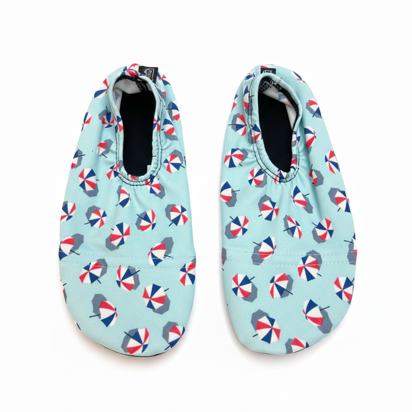 beach-shoes-with-white-background A. Flexslips: Parasol