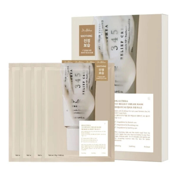 345 Relief Cream Mask sheet