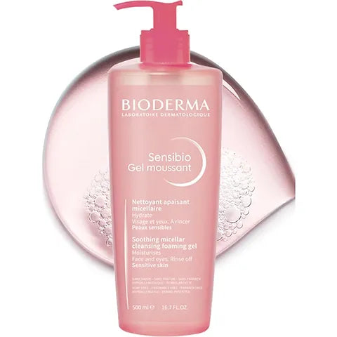 Bioderma sensibio foaming gel for sensitive skin
