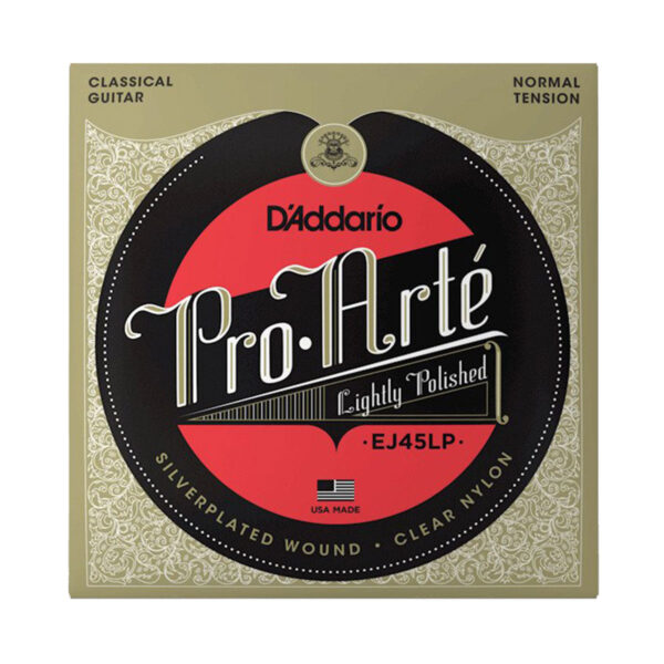 D’Addario EJ45LP Pro-Arte Normal Tension Lightly Polished Classic Guitar Strings