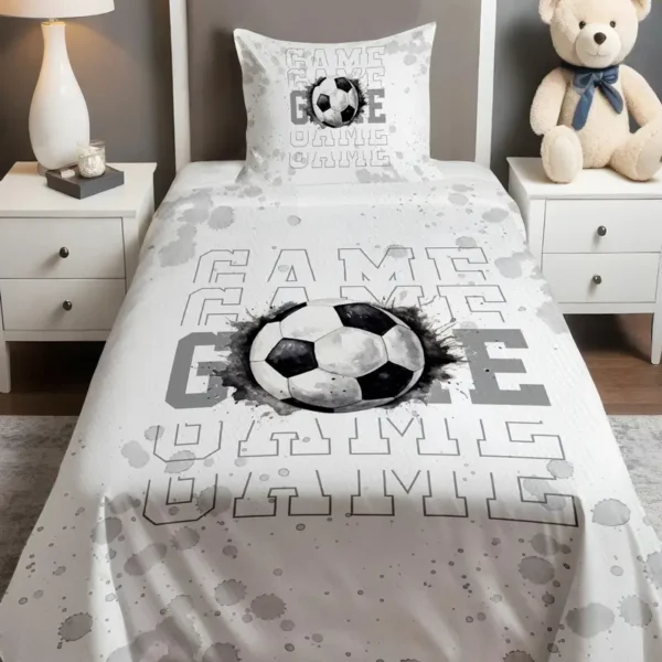 Football bed cover