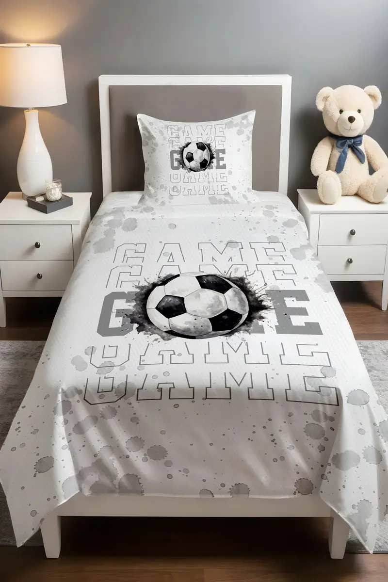 evpike000706 Football bed cover - Image 1